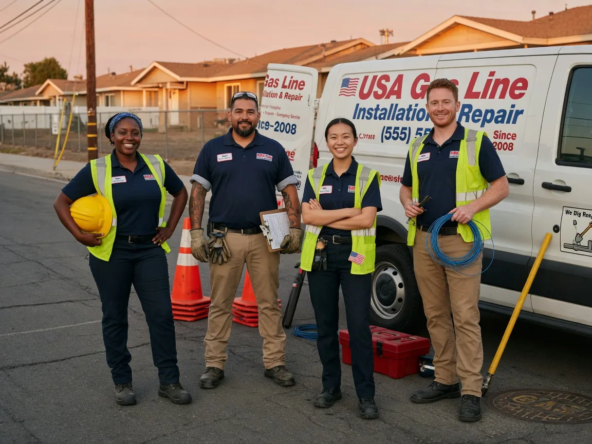 Gas Line Installation company in Sarles, ND